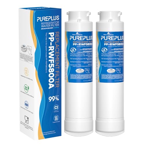 PUREPLUS RWF5800A Water Filter Replacement for Frigidaire EPTWFU01, 2 Pack