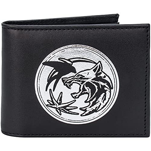 Concept One Netflix The Witcher Bifold Travel Wallet, Black