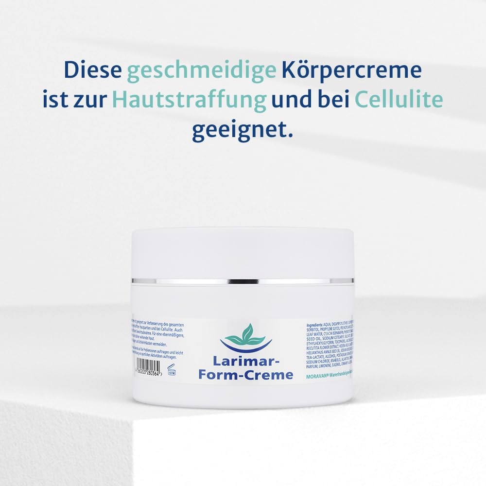 Larimar-Form-Creme | Körpercreme für straffere Haut | pflegend & entschlackend | 250ml