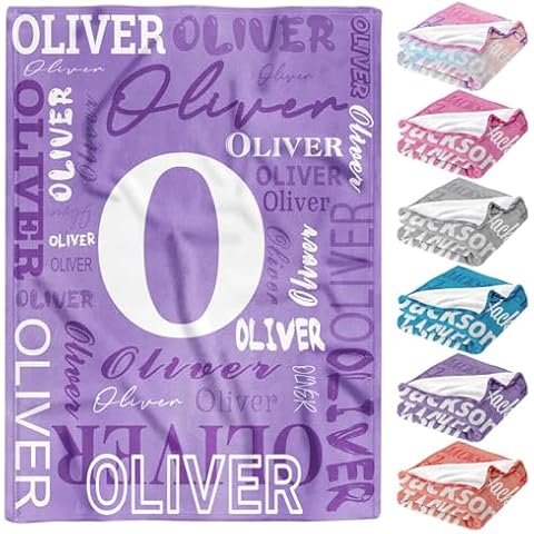 Novgarden Personalized Baby Blanket Cover