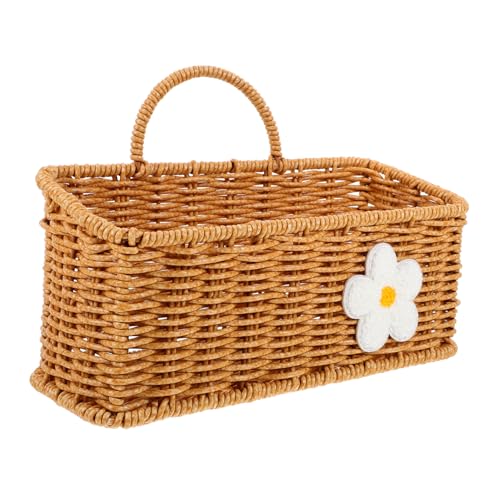 Zerodeko Canasta Colgante Tejida para Almacenamiento de Cocina Cesta de Pared para Huevos y Decoración Vintage y Funcional para Hogar