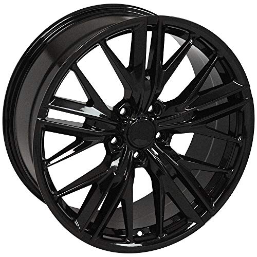 OE Wheels LLC SET-CV25-20085-20095-5120-40B Camaro Wheel