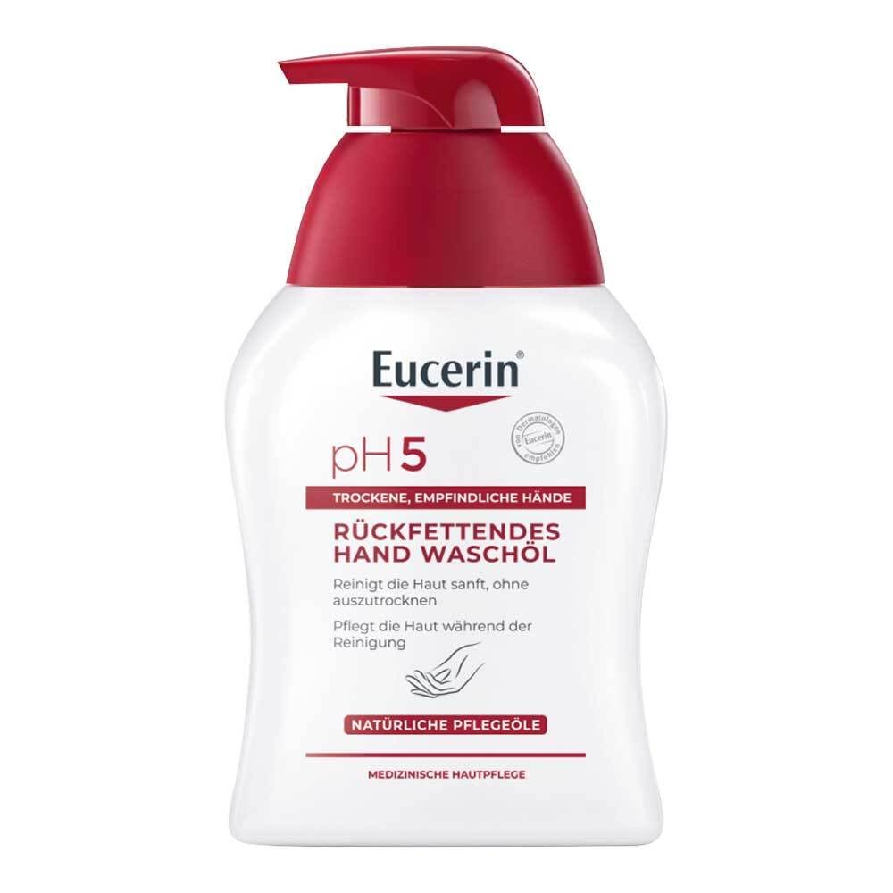 Eucerin pH5 Hand Wash Oil for Sensitive Dry Skin 250ml Oil