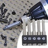 Set di 5 cacciaviti triangolari e teste a Y, adatto per attività di manutenzione domestica (50 mm)