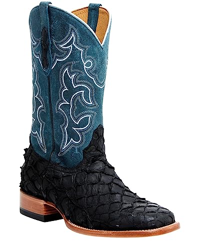 Cody James Men's Pirarucu Soul Western Exotic Boot Broad Square Toe - Bbme-101
