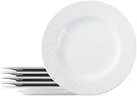 Kit Prato Raso Tramontina Ingrid em Porcelana Decorada 27 cm 06 Peças