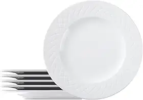Kit Prato Raso Tramontina Ingrid em Porcelana Decorada 27 cm 06 Peças