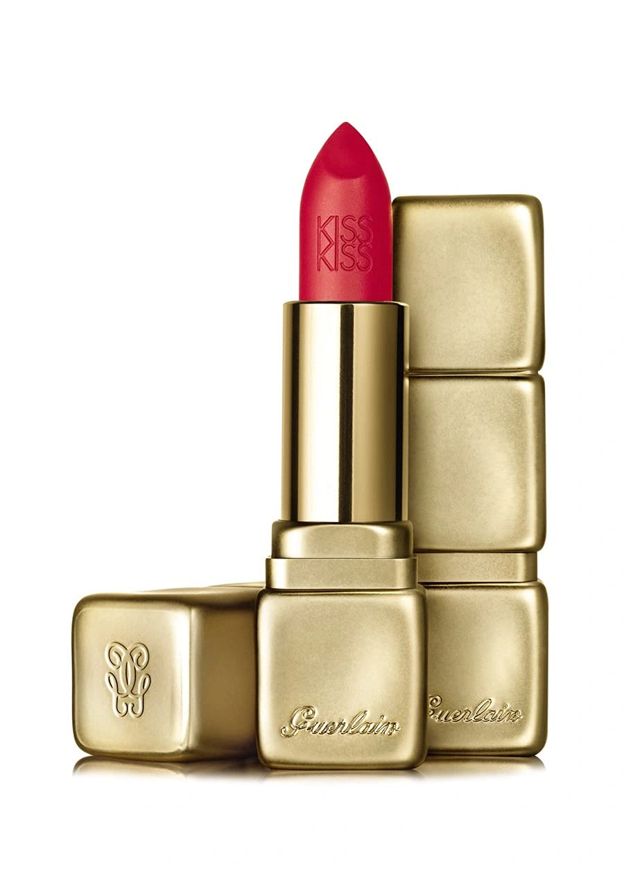 Guerlain Kiss Kiss Ruj Matte M332 Fire Red