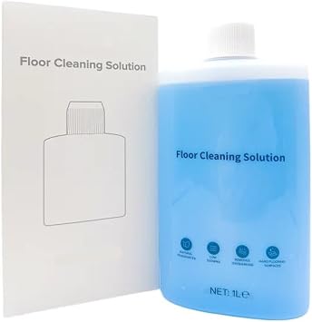 Floor Cleaning Solution Liquid 1L ,Compatible For Roborock, S8 MaxV Ultra S7 MaxV Ultra Q Revo Series Saros 10 /10R,Spare Part For Robot