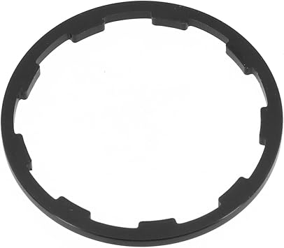 Replacement Freehub Body Washer For Cyclists Seeking Reliable Spacing Solutions In Cassette And Freewheel Setups(Black 1.85mm)