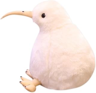 CHELEI2019 7.9" Kiwi Bird Stuffed Animal Plush Cute White Soft Pillow Toy,Gifts for Kids