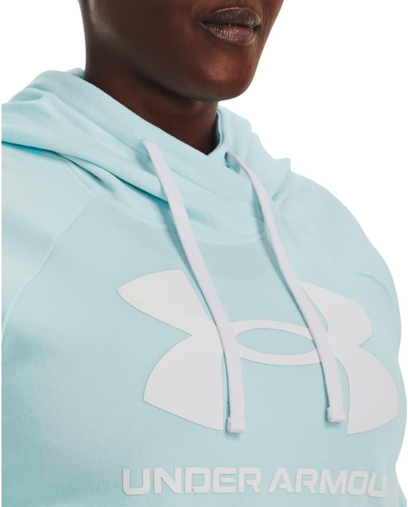 Under Armour Women's Rival Fleece Logo Hoodie - Image 3