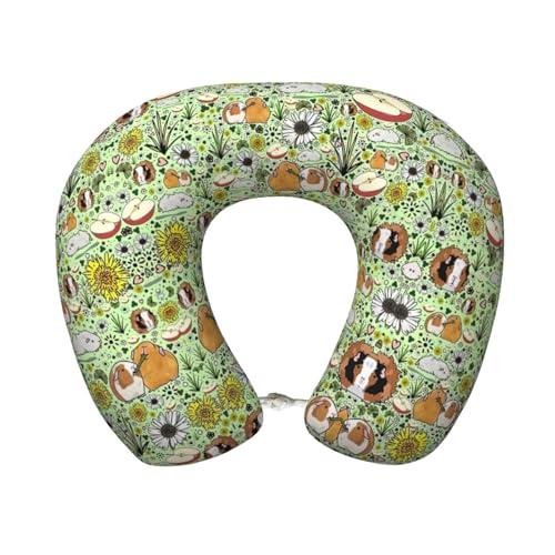 Almohada espuma viscoelástica U para cuello negro miniatura 1