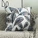 1 szt. Poszewka na poduszkę w stylu skandynawskim Salon Home Sofa dekoracyjne poszewki na poduszki-niebieskie liście, 30 cm X 50 cm)