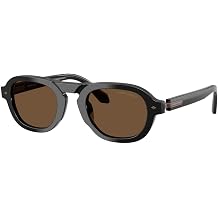 GIORGIO ARMANI Sunglasses AR 8244 587553 Black/Dark Brown Crystal Standard