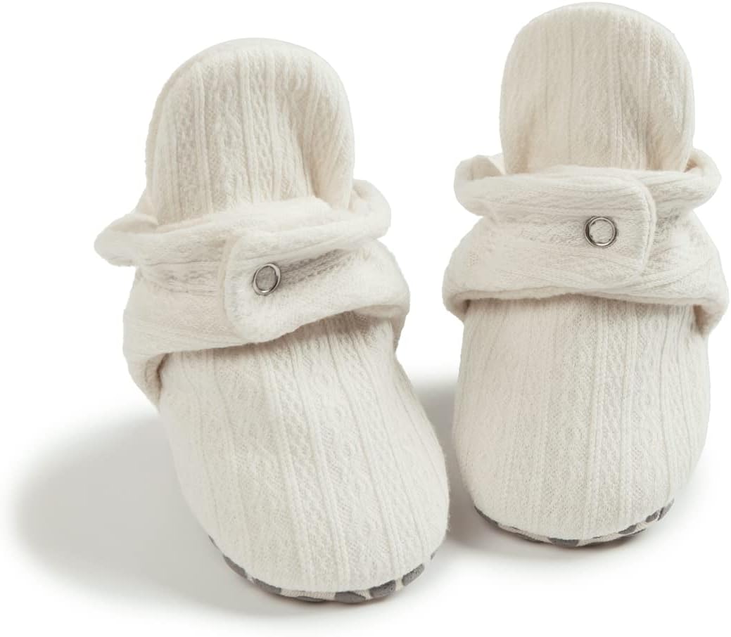 Cozy Fleece Booties - Non-Slip Soft Gripper