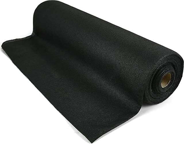 ASAB Weed Control Membrane | Non Toxic Ground Cover Roll | Landscape Fabric Garden Orchard | Lightweight Durable | Breathable (1.5m x 8m)