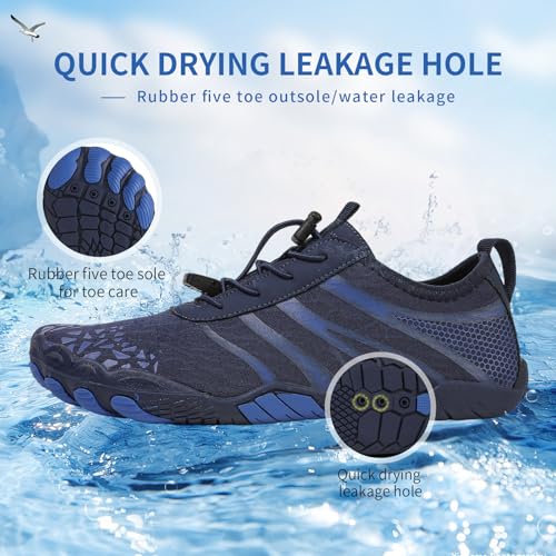 Image of SIOSNETA Hike Barefoot Shoes for Women Men, Breathable Non-Slip Athletic Footwear, Wide Toe Water Shoes for Hiking, Non-Slip Neuropathy Shoes for Women Men, Grounded Comfort wear