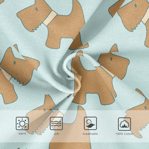 Cotton Little Boys Briefs Soft Cute Scotch Terriers Toddler Underwear3