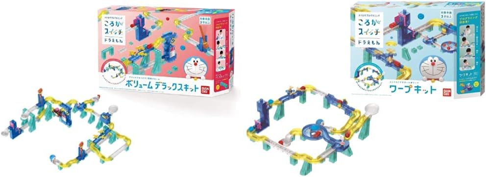 Amazon バンダイ ころがスイッチ ドラえもん ボリュームデラックスキット おもちゃ屋が選んだクリスマスおもちゃ 幼児 知育玩具 部門 選出商品 ころがスイッチ ドラえもん ワープキット セット買い おもちゃ おもちゃ
