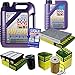 Produktbild QR-PARTS 69355428 Filter Set Inspektionspaket 6 Liter Motoröl Leichtlauf High Tech 5W-40 MANN-FILTER Innenraumfilter Kraftstofffilter Luftfilter Ölfilter