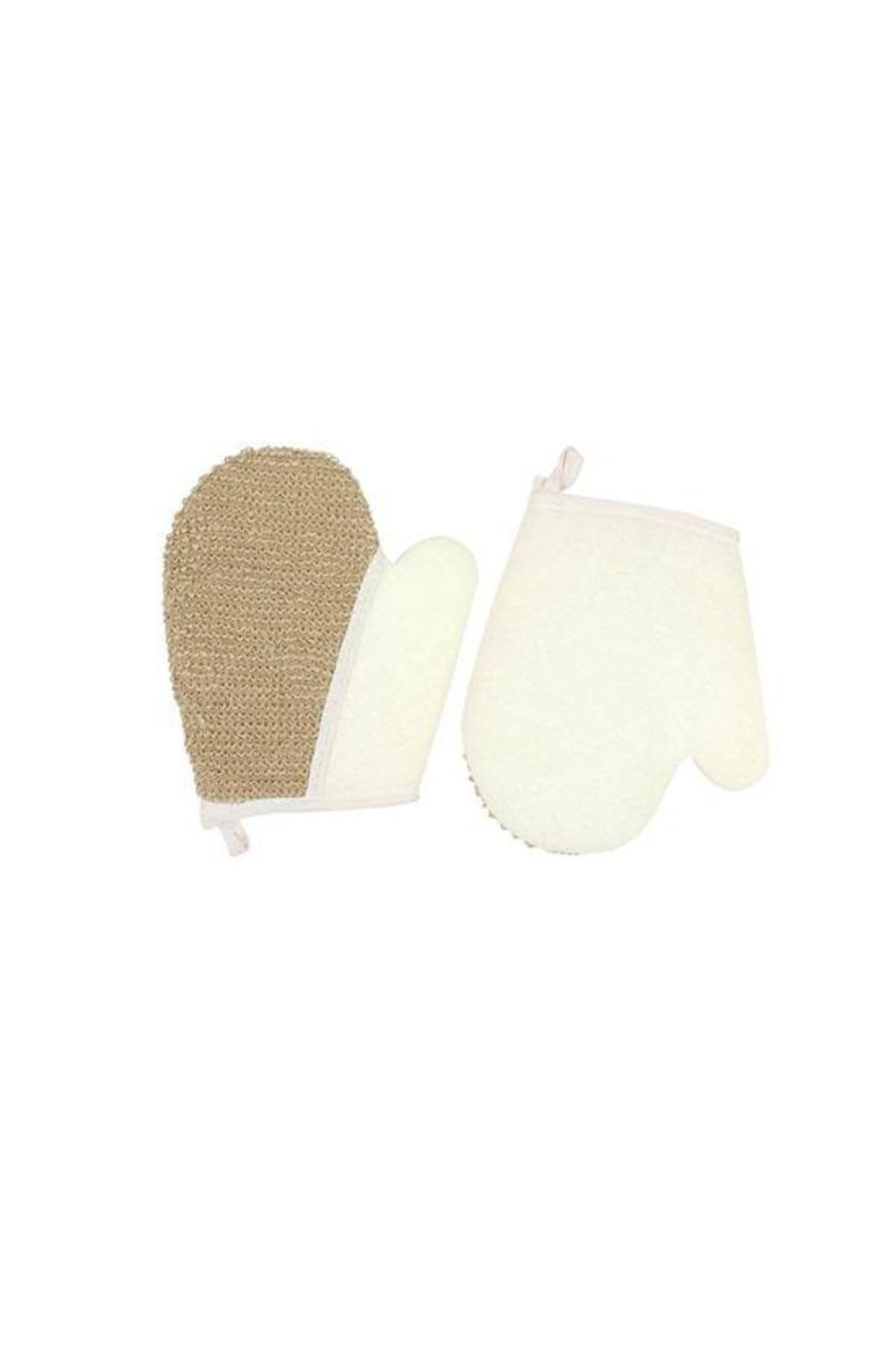 Nascita Sisal Eldiven Lif Kese Kahverengi (18 cm x 22cm)