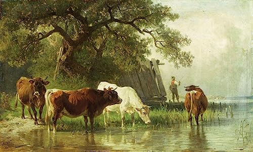 Peinture paysagère de Voltz pour sublimer la décoration murale de votre salon
