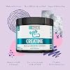 Suplemento de Creatina Zhou - Pura, sin sabor - 7.94 oz (45 porciones) | Polvo de monohidrato de creatina para mujeres y hombres, suplemento vegano para fuerza muscular para tu estilo de vida activo 8