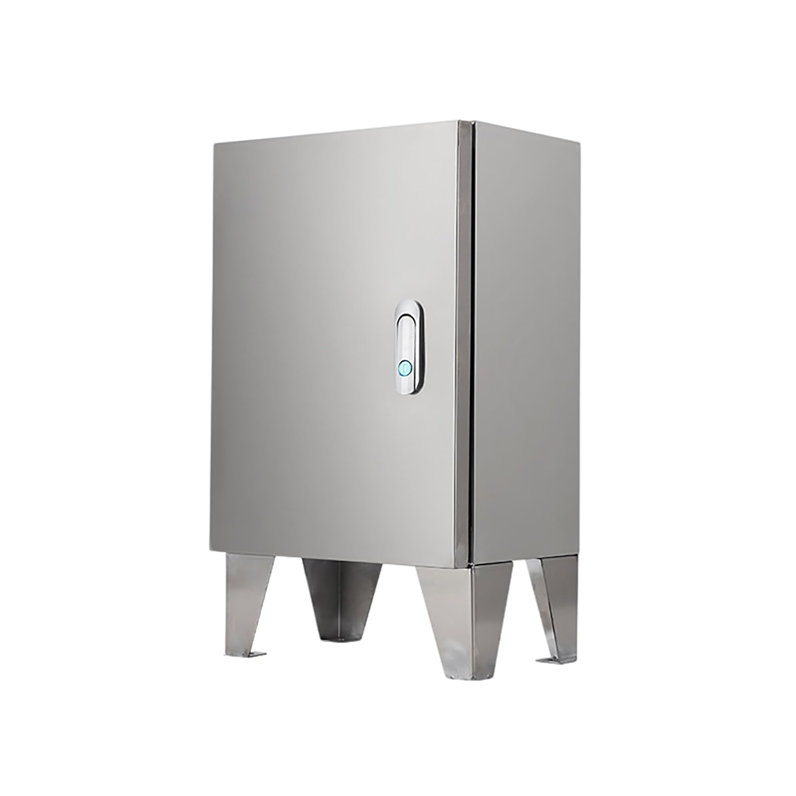 Verteilerkasten Elekto-Schaltkasten Aus 304 Edelstahl für den AußEnbereich – Wandmontierte Abzweigdose mit Halterung, AbschließBarer AußEnverteiler, ElektronikgehäUse(50*60*25CM/19.7*23.6*9.8IN)