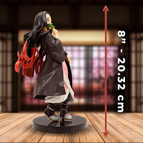 Ninjamo Nezuko Kamado Figure Demon Anime Action Figure Statue Toy Collectible 6" Figurine #TOP4