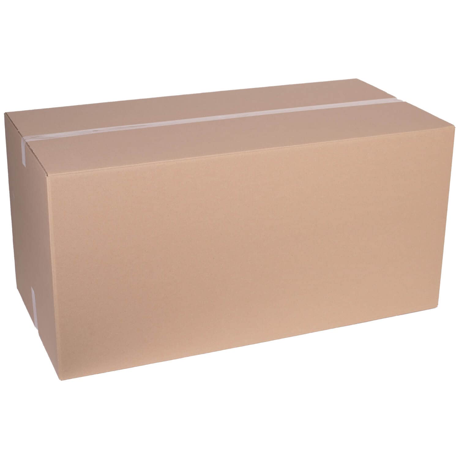 smiley pack 10 Stück Faltkartons 1200 x 600 x 600 mm braun Versandkarton Verpackungskartons 120 x 60 x 60 cm aus Wellpappe 1 wellig Karton Pappkarton Versandbox Paket Päckchen