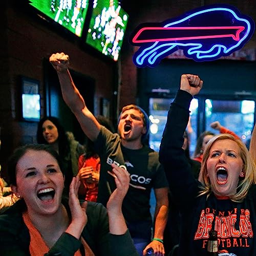 Image of Neon Sign for Buffalo Wall Decor,Man Cave Beer Bar Pub,Game Room,Garage,Christmas Birthday Party Decor Gift