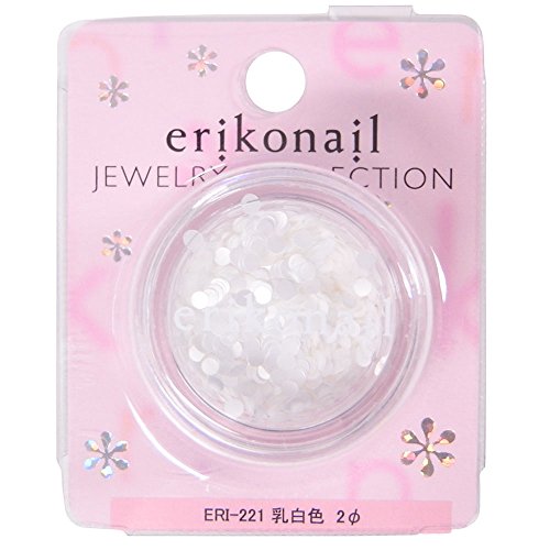 ビューティーネイラー ネイルアートパーツ えり子ネイルジュエリーコレクション ERI-221 乳白色 2φ