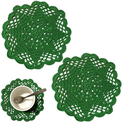 BIBITIME 2 PCS 6' to 7' Hollow Flower Crochet...
