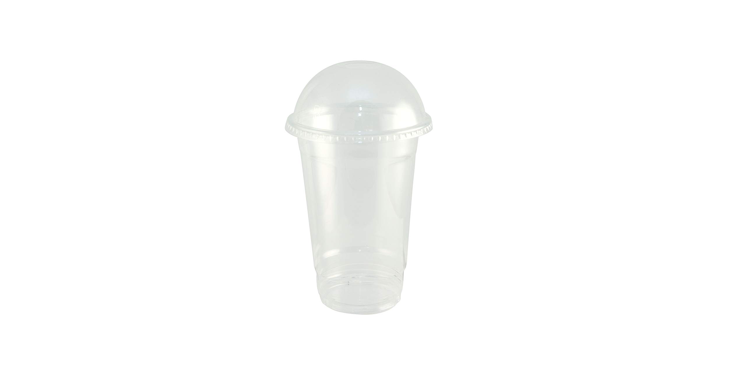 Take Away Supplies LTD 20 oz Clear PET Smoothy Cup with Domed lid x 50