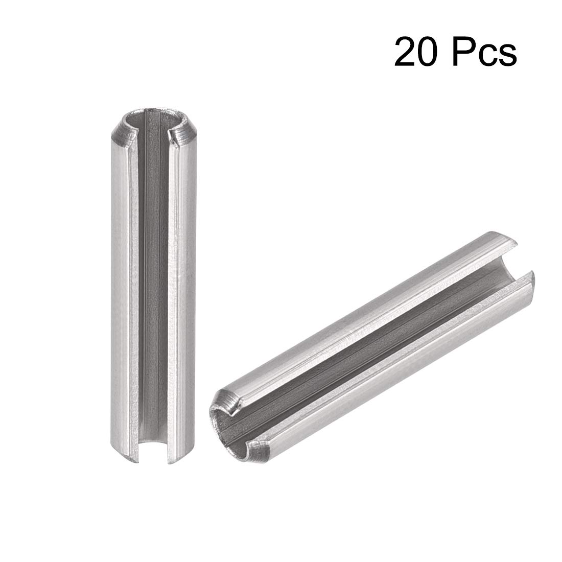 Amazon.com: uxcell Slotted Spring Pin - M4 x 25mm 304 Stainless