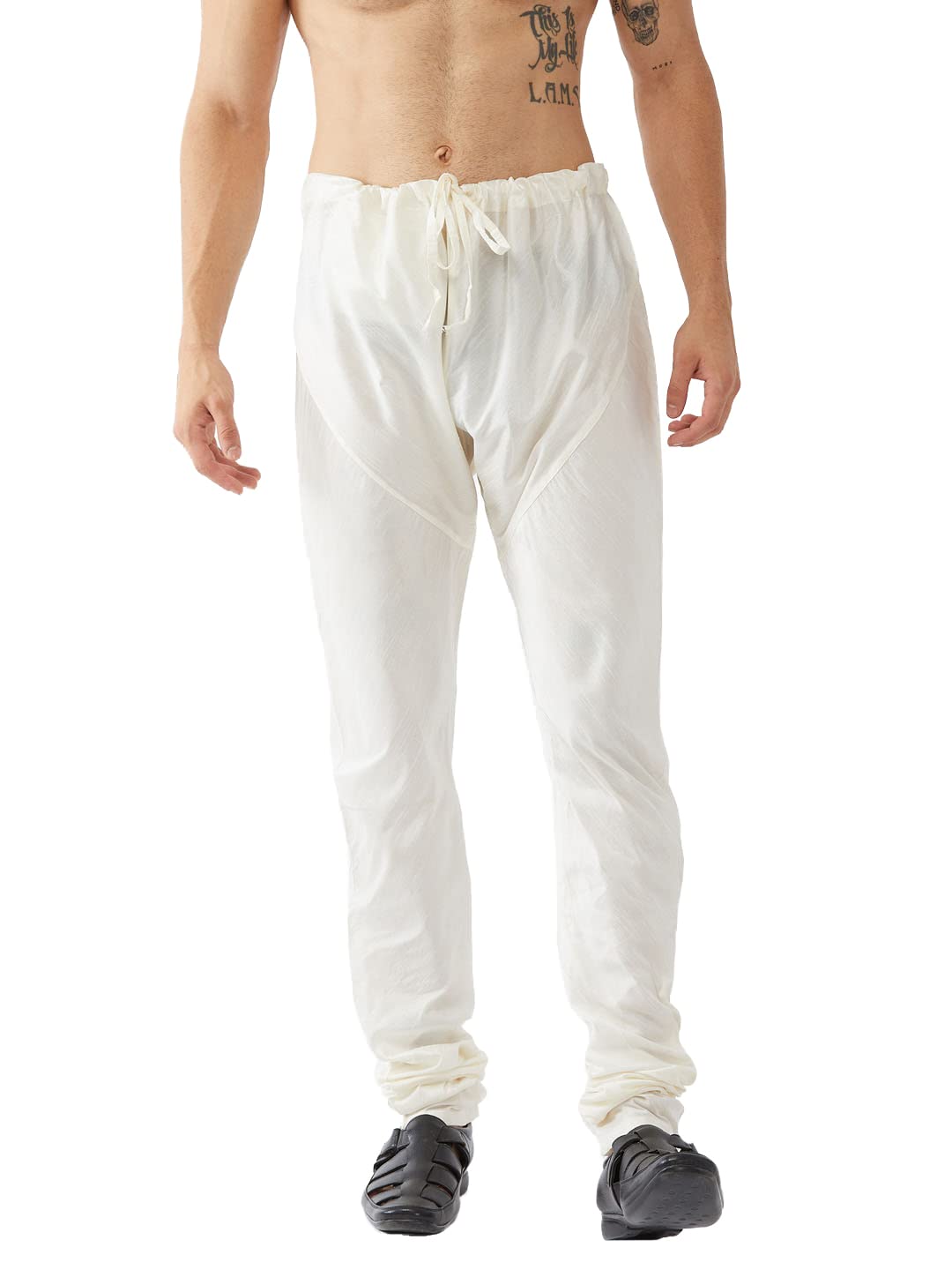 vastramay VM Mens Silk Blend Pyjama - Stylish Lounge Wear for Relaxation and Sleep | Regular Premium Cotton, Elastic Waist, and Classic Design for Ultimate Comfort-picture-42