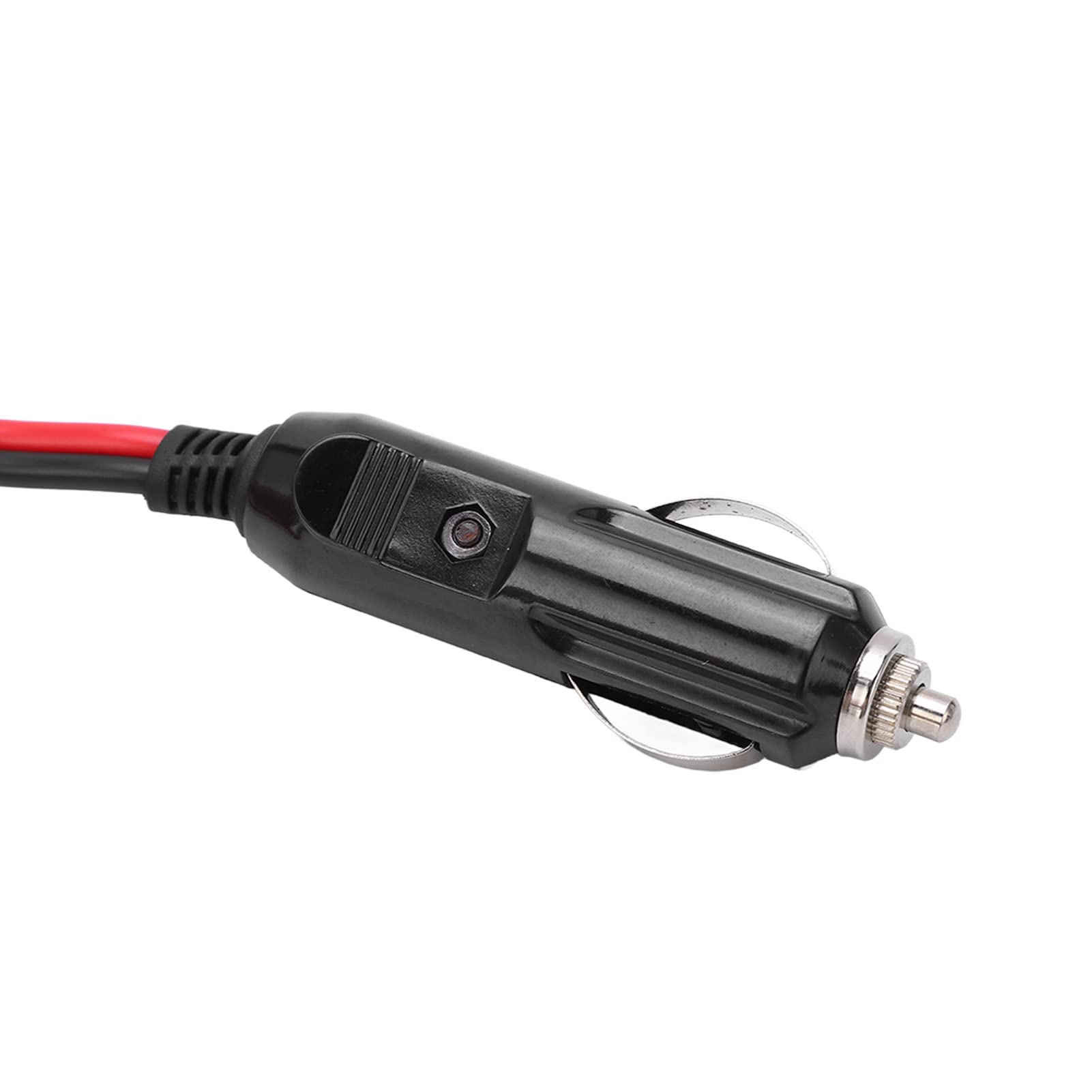 YINGAYOU Presa Accendisigari Maschio Spina con Interruttore 14AWG 20A Cavo per Accendisigari Auto con Spina 12V 24V con LED per Auto, Moto, Barche (0.5 m