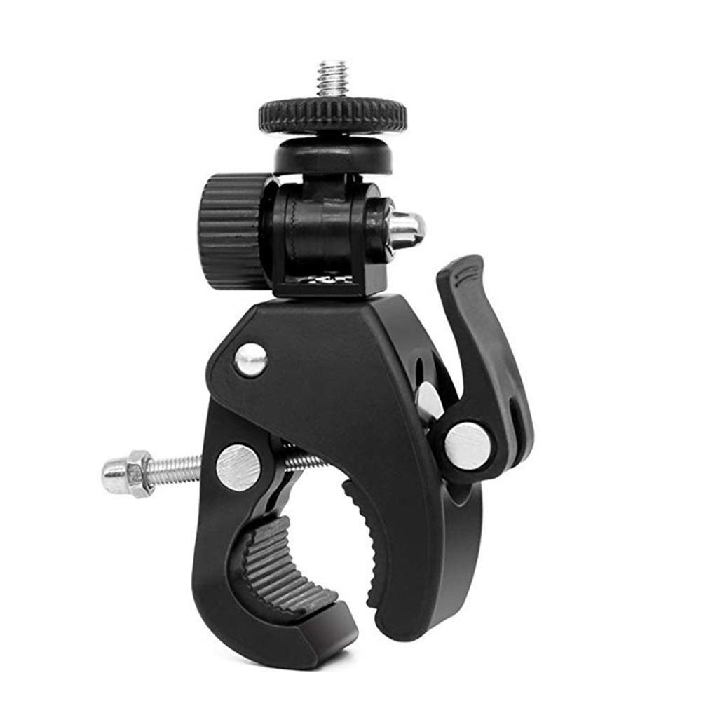 SUPONNew Camera Super Clamp with 1/4"- 20 Threaded Head Compatible for LCD Monitor/DSLR Cameras/DV/Flash Light/Studio Backdrop/Bike/Microphone Stands/Ã‚ Music Stands/Tripod/Motorcycle/Rod Bar