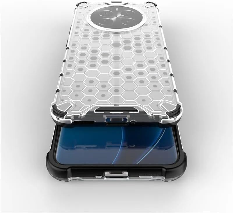 Image of Hard PC Back Case Cover for Realme P1 Pro 5G Anti Slip Ultra Thin Shockproof Reinforced Corners (Polycarbonate|Transparent)