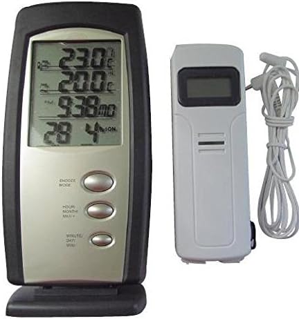 Thermometers Int/Ext with Wireless Probe and Alarm