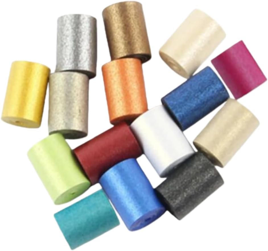 15 Colors/Set Metallic Pearlescent Quilling Paper Strips Set 54cm Long 60pcs, Shimmer Color Paper for DIY Arts Crafts Handmade Projects (10mm Wide)