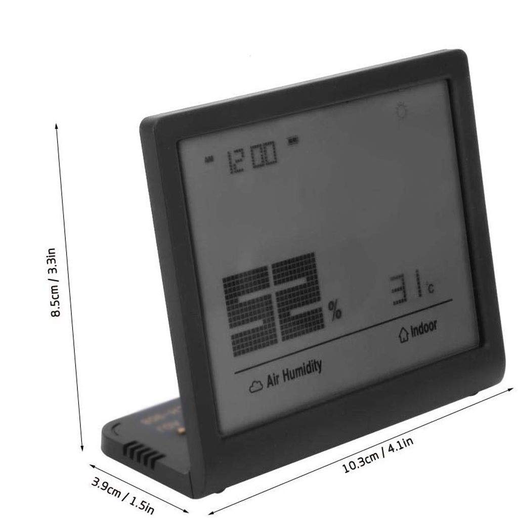 PNAWLLCF-65 prosty termometr i higrometr, inteligentny dom, elektroniczny termometr cyfrowy, wysoka precyzja, suchy higrometr wewnętrzny, do domu, biura, szklarni