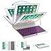 GreenLaw 9.7 inch Case with Keyboard, 7 Color Backlit, Support 2 BT Devices, Touchpad Keyboard for 9.7 inch Tablet