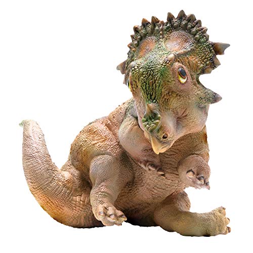 Image of PNSO Prehistoric Dinosaur Models: 27 A-Qi the Young Sinoceratops