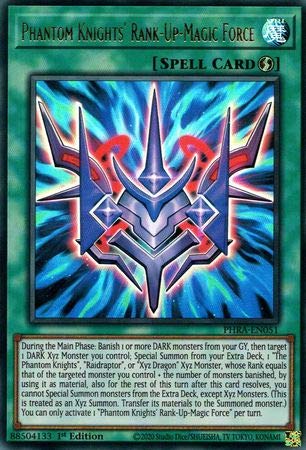 Phantom Knights' Rank-Up-Magic Force - PHRA-EN051 - Ultra Rare - 1st Edition