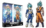 FiGPiN XL: Dragon Ball FighterZ - SSGSS Vegeta & SSGSS Goku 2-Pack #X18 & #X19 (SDCC 2019 Exclusive)