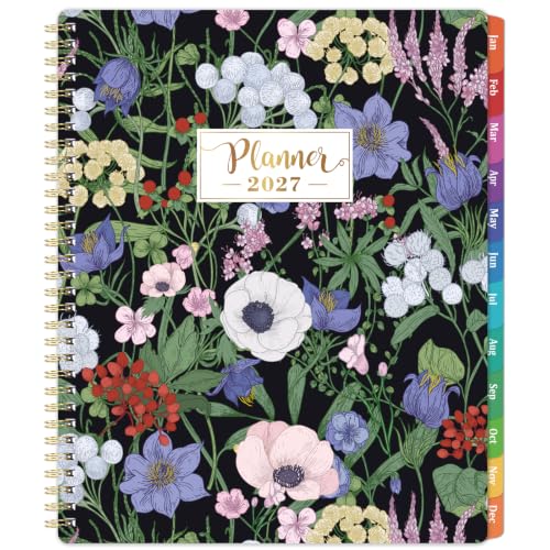 2027 Planner - 9" x 11", 2027 Planner Weekly and Monthly, 12 Months