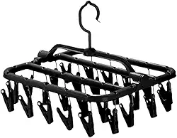 De Chão Portátil Leve Estender Seca Roupas Toalhas Varal de Apartamento Desmontável Meia(Varal Pendurável)