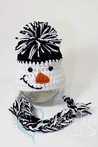 crochet snowman hat